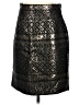 Catherine Malandrino Metallic Black Formal Skirt Size 4 - photo 1
