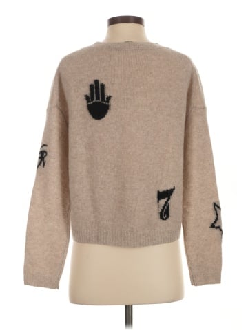 Skull Cashmere Cashmere Pullover Sweater (view 2)