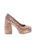 Katy Perry Polka Dots Tan Heels Size 5 1/2 - photo 1