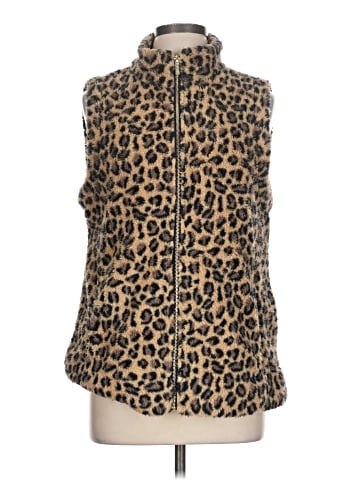 Calvin Klein Faux Fur Vest (view 1)