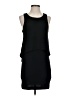 Everly Solid Black Casual Dress Size XS - photo 1