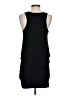 Everly Solid Black Casual Dress Size XS - photo 2