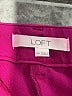 Ann Taylor LOFT Solid Purple Casual Pants Size 10 - photo 7