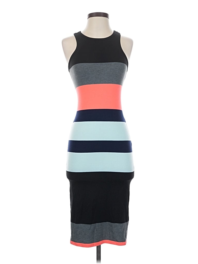 Pre-owned Express Casual Dress In Gray
