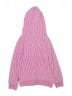 DKNY 100% Polyester Pink Pullover Hoodie Size 10 - photo 2