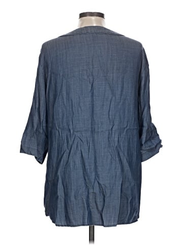 Ellen Tracy 3/4 Sleeve Blouse (view 2)