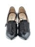 Prada 100% Leather Black Heels Size EU 38 - photo 2