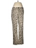 Chico's Animal Print Gold Jeggings Size Med (1) - photo 1