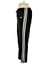 Adidas 100% Polyester Black Track Pants Size L - photo 5