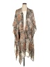 Gilli 100% Polyester Tan Kimono Size XXL - photo 1