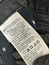 Signature Chevron-herringbone Black Jeans Size 32 waist - photo 8