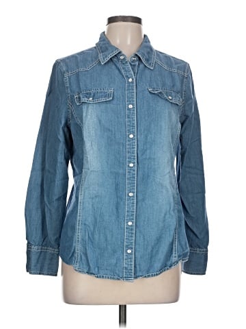 a.n.a. A New Approach Denim Jacket (view 1)
