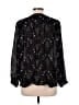 Massimo Dutti Black 3/4 Sleeve Blouse Size L - photo 2