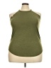 District. Green Sleeveless Top Size XXL - photo 1