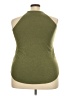 District. Green Sleeveless Top Size XXL - photo 2