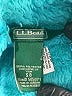 L.L.Bean 100% Polyester Teal Zip Up Hoodie Size 8 - photo 3