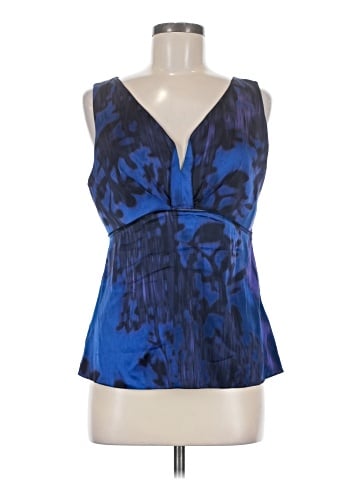 Elie Tahari Sleeveless Silk Top (view 1)