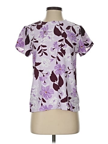 Ann Taylor Short Sleeve Blouse (view 1)