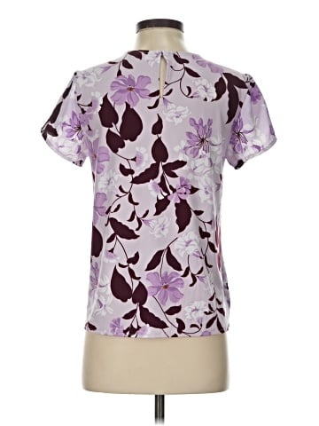 Ann Taylor Short Sleeve Blouse (view 2)