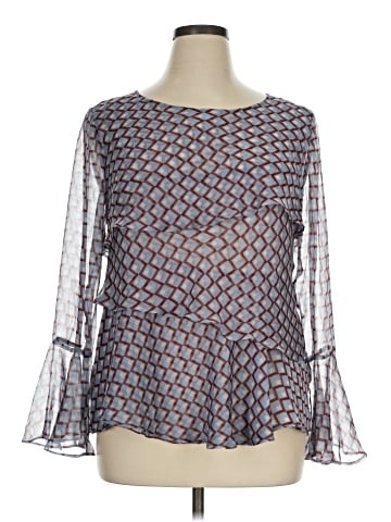 V Cristina 3/4 Sleeve Blouse (view 1)