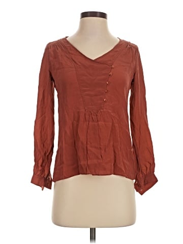 Lil Long Sleeve Silk Top (view 1)