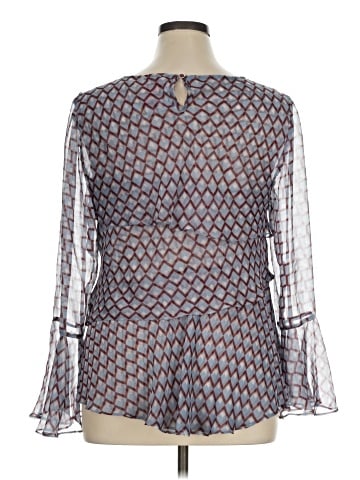 V Cristina 3/4 Sleeve Blouse (view 2)