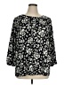 Croft & Barrow Black 3/4 Sleeve Blouse Size 1X - photo 1