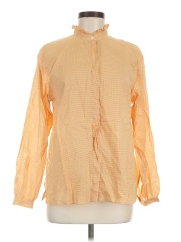 Ines de la Fressange for Uniqlo Long Sleeve Blouse (view 1)