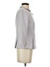 White House Black Market Gray Purple Jacket Size 4 - photo 4