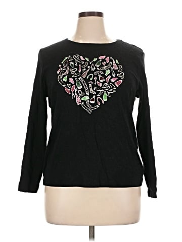 Karen Scott Long Sleeve T-Shirt (view 1)
