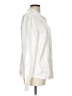 Boden Metallic Ivory Long Sleeve Button-Down Shirt Size 12 - photo 4