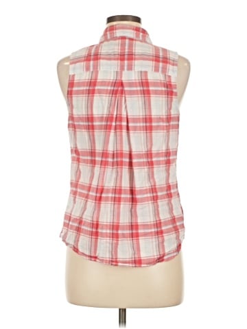 Faded Glory Sleeveless Button-Down Shirt (view 2)