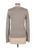 White House Black Market Metallic Silver Pullover Sweater Size L - photo 2