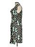 Worthington Print Teal Cocktail Dress Size L (petite) - photo 5