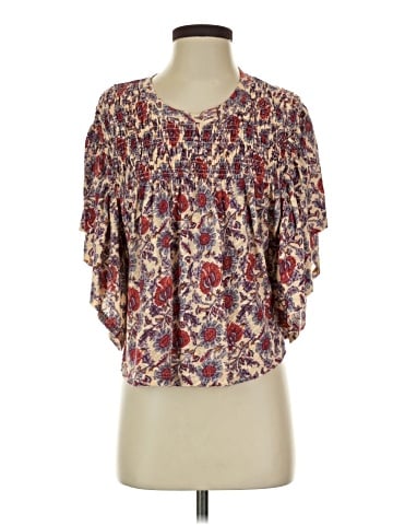 Free People 3/4 Sleeve Blouse (view 1)