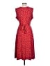 Leota Hearts Red Casual Dress Size L - photo 2
