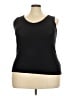 Nine West Black Tank Top Size XXL - photo 1