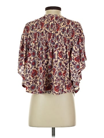 Free People 3/4 Sleeve Blouse (view 2)