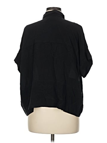 Everlane 3/4 Sleeve Silk Top (view 2)