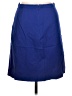 J.Crew Solid Blue Casual Skirt Size 10 (petite) - photo 2