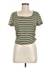 Shein Green Short Sleeve Top Size 8 - 10 - photo 1
