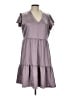 Sledge 100% Polyester Solid Gray Casual Dress Size L - photo 1