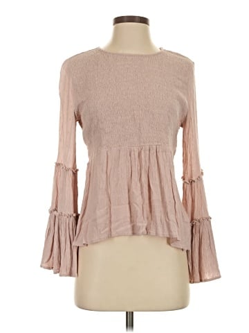 American Eagle Outfitters Long Sleeve Blouse (view 1)