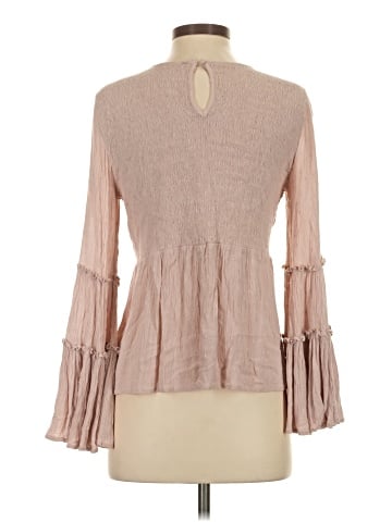 American Eagle Outfitters Long Sleeve Blouse (view 2)