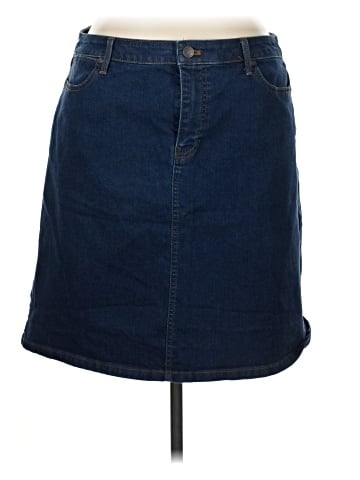 Talbots Denim Skirt (view 1)