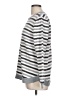 Ann Taylor LOFT Stripes Silver Pullover Sweater Size L - photo 5
