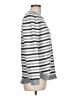 Ann Taylor LOFT Stripes Silver Pullover Sweater Size L - photo 4