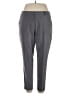 Tahari Solid Gray Dress Pants Size 14 - photo 1