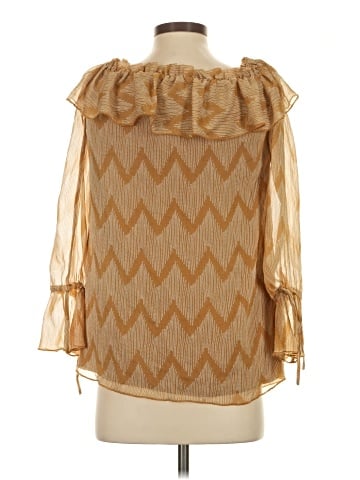 House of Harlow 1960 X Revolve 3/4 Sleeve Blouse (view 2)