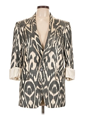 Oscar De La Renta Silk Blazer (view 1)